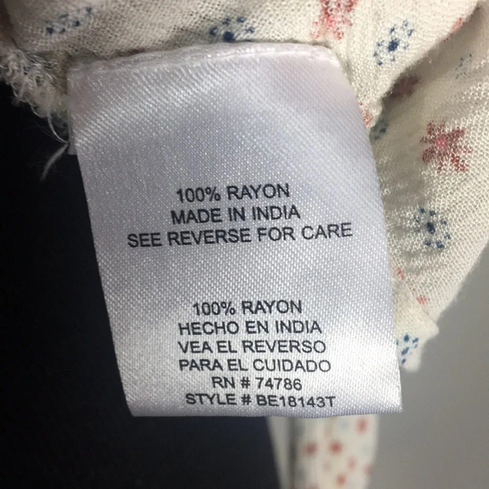 Patrons of Peace‎ Cropped Boho print Kimono Top - Picture 10 of 11